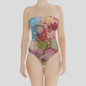 Customize Strapless Swimsuit